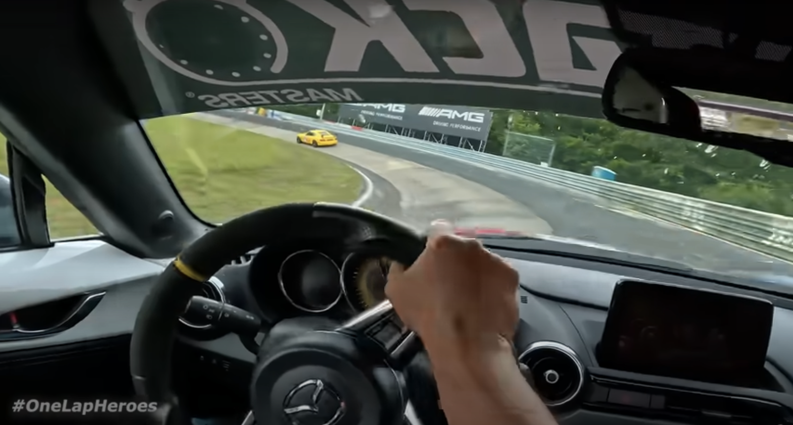 SPS Motorsport modified Mazda MX-5 on the Nürburgring